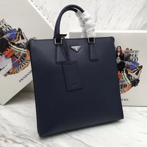 프라다 사피아노 신상 토트백 2VG079 네이비