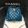 샤넬 도로스트링 버킷백  AS1803 블루