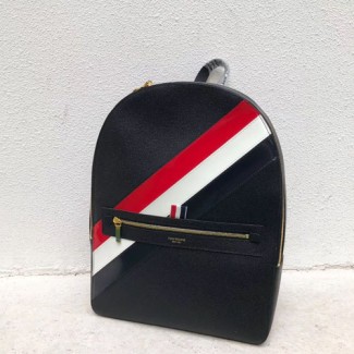 톰브라운 신상 가죽 백팩 T332525 블랙