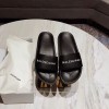 발렌시아가 남여공용 신상 슬리퍼 26327 블랙