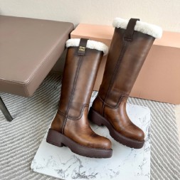 미우미우 여성 롱부츠 57254-2