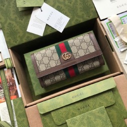 구찌 오피디아 플랩 장지갑 523153