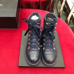 샤넬 쇼트 부츠 G34122 블루