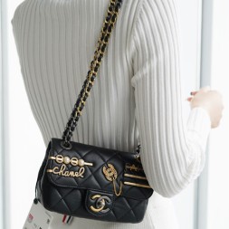  샤넬 미니 플랩 백 AS2978 블랙