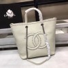 샤넬 18S/S  신상 토트백 A8077 화이트