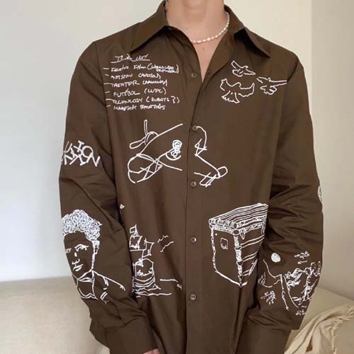 루이비통 남여공용 셔츠  M10312