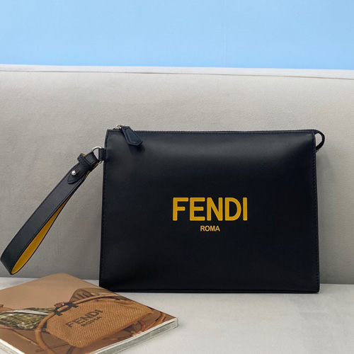 펜디 남여공용 신상 클러치백 8BS011 블랙