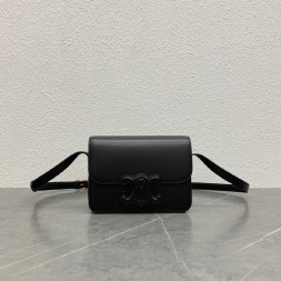 셀린느 22SS 트리옴페 스몰 숄더백 199233 블랙