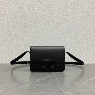 셀린느 22SS 트리옴페 스몰 숄더백 199233 블랙