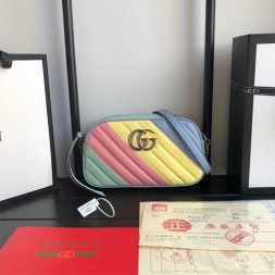 구찌 GG 마몽 스몰 숄더백 447632 멀티