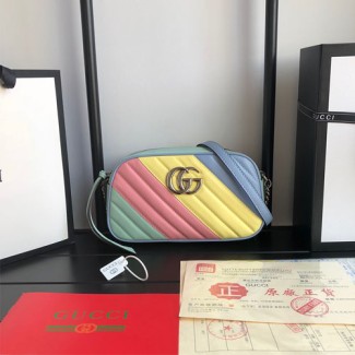 구찌 GG 마몽 스몰 숄더백 447632 멀티