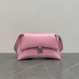 발렌시아가 아워글래스 숄더백 671353 핑크