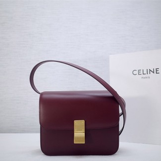 셀린느 클래식 스몰 192523 버건디