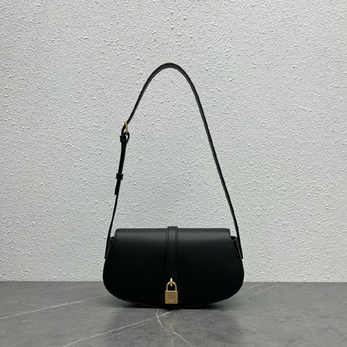 셀린느 트리오페 스몰 클러치 숄더백 198663 블랙