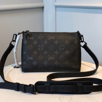 루이비통 트라이앵글 메신저 M55878 블랙