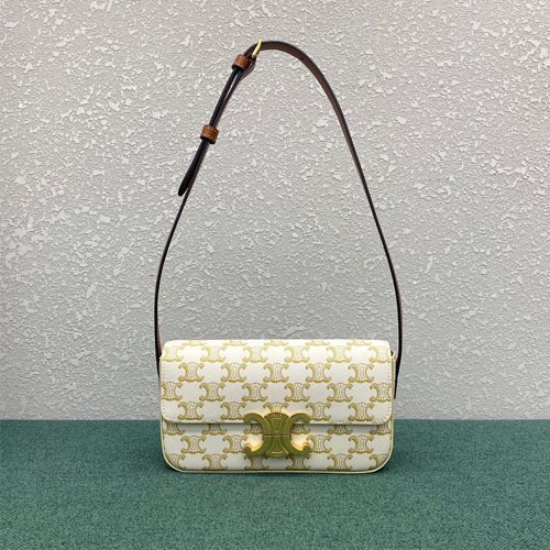 셀린느 트리오페 숄더백 194142 화이트