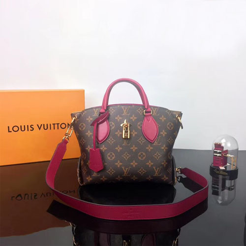 루이비통 플라워 지퍼 토트 BB M44350