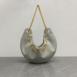 셀린느 아바 라지 체은 스무스 숄더백 198993 그레이