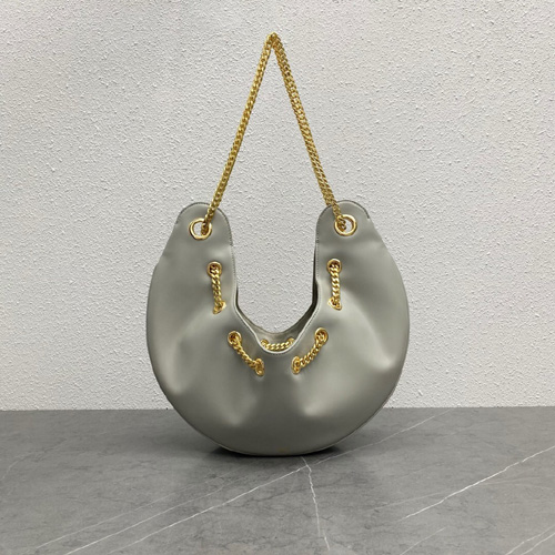 셀린느 아바 라지 체은 스무스 숄더백 198993 그레이