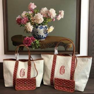 고야드 생 루이백 MM/GM 4757630 양면용 레드