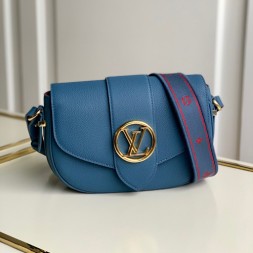 루이비통 LV 퐁 뇌프 소프트 MM M58967 블루