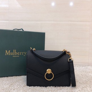 멀버리 미듐 할로우 체인백 HH5353 블랙