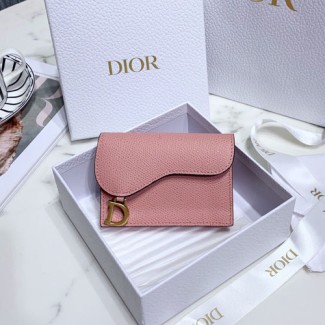 디올 OBLIQUE 스몰 지갑  S5611 핑크