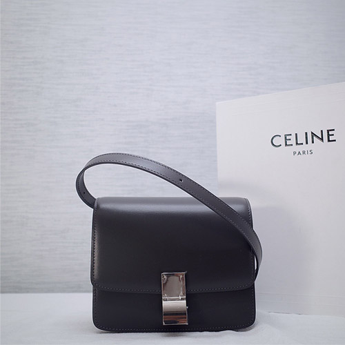 셀린느 클래식 미니 164183 블랙 은장