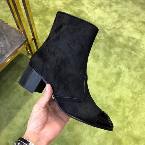 샤넬 신상 쇼트 부츠 G34136 블랙