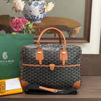 고야드 서류가방 암바사드 MM G533380 브라운