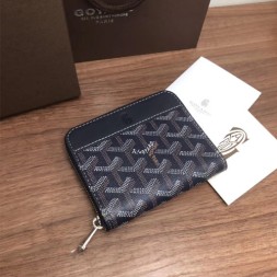 고야드 지피 카드코인 동전지갑 27186764 네이비