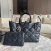디올 TOUJOURS 미디엄 백 M2821 블랙