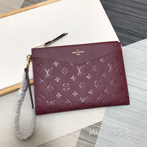 루이비통 포쉐트 멜라니 MM M68705 버건디