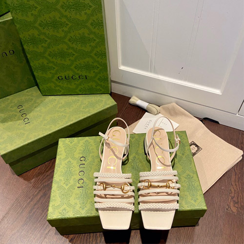 구찌 여성 샌들 621162 화이트