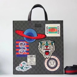 구찌 신상 슈프림 토트백 495559 블랙