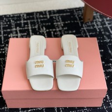 미우미우 여성용 슬리퍼 57285-2