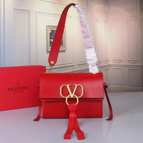 발렌티노 스몰 VRING 숄더백 RW0B0E03 레드