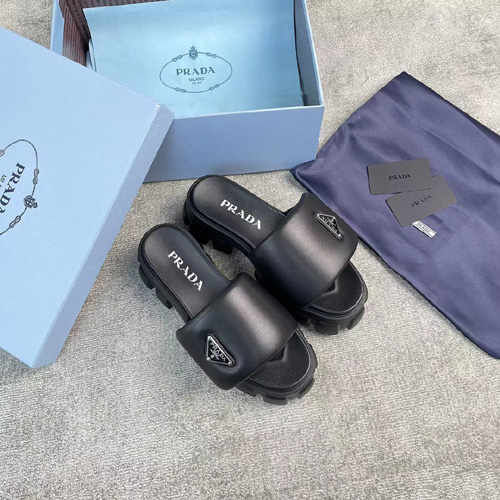 프라다신발 여성용 슬리퍼  F0909