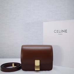 셀린느 클래식 미니 164183 브라운