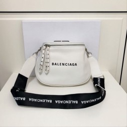 발렌시아가 신상 크로스백 180012 화이트
