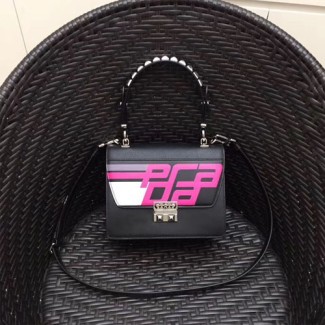 프라다 일렉트라 스터드 숄더백 1BA203 블랙