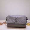 입생로랑 신상 니키 웨이스트 바디백 577124  그레이