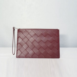 보테가 인트레치아토 나파 파우치 583776 버건디