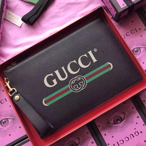 구찌 신상 클러치백 495011 블랙