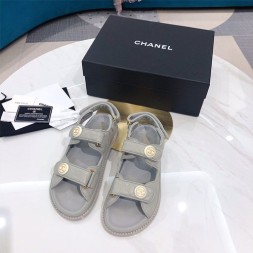 샤넬 신상 샌들 G34227 그레이