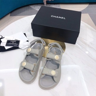 샤넬 신상 샌들 G34227 그레이
