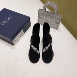 디올 여성용 니트 스니커즈 KDI626 블랙