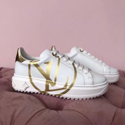 루이비통 타임 아웃 스니커즈 1A4GD1 골드