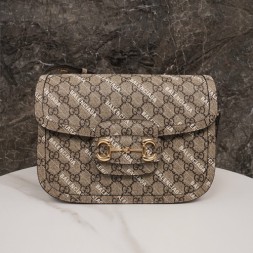 구찌 구찌 홀스빗 1955 해커 프로젝트 스몰 핸드백 602204