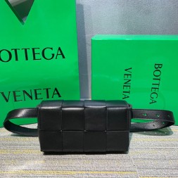 보테가 벨트 카세트백 639367 블랙